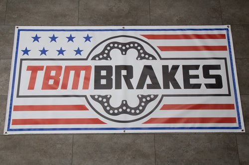 TBM Brakes Flag Shop Banner 3'x6'-TBM Brakes-Motion Raceworks
