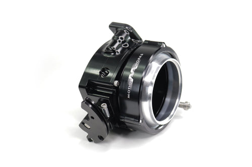 Quick Seal 3.5" Connector w/ Clamp for ICON 102mm Throttle Body - BLACK 21-14004BLK-1-Motion Raceworks-Motion Raceworks