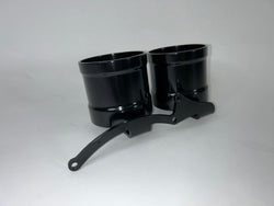 Operator Series Dual Billet Cup Holder Attachment for Rear Exit Cable Shifter 16-145-Motion Raceworks-Motion Raceworks