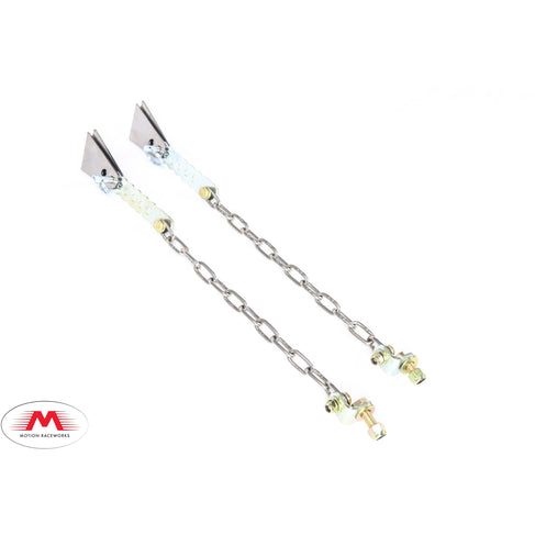 Motion Raceworks Chain Travel Limiters w/ Quick Pins
