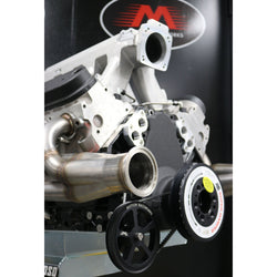 Motion Raceworks Passenger Side Belt Drive LS Mechanical Fuel Pump Bracket Corvette Spacing-Motion Raceworks-Motion Raceworks