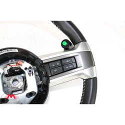 S197 2011-14 Mustang Steering Wheel Button Bracket Black Anodized 15-00014-Motion Raceworks-Motion Raceworks