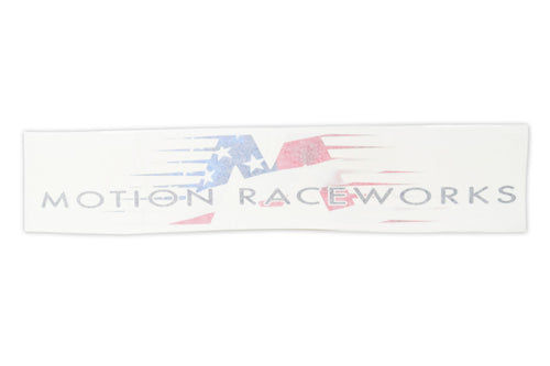 Motion Raceworks 40" x 7" USA Large Window Decal-Motion Raceworks-Motion Raceworks